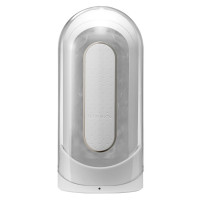 Мастурбатор нереалистичный с вибрацией Tenga Flip Zero белый