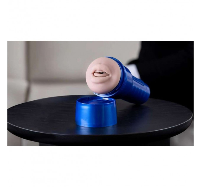Мастурбатор в колбе Fleshlight - Boost Blow Light Medium Flesh