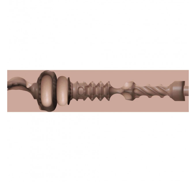 Мастурбатор в колбе Fleshlight - Boost Blow Light Medium Flesh