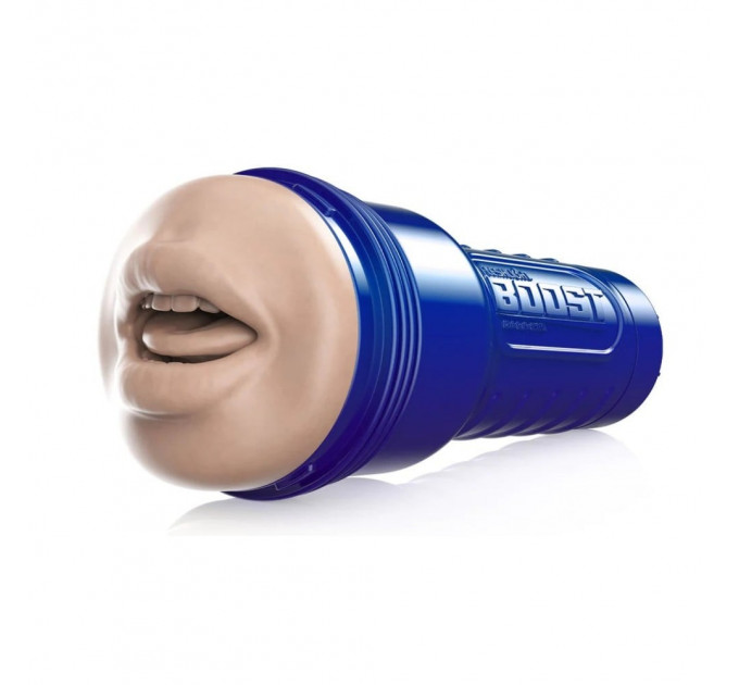 Мастурбатор в колбе Fleshlight - Boost Blow Light Medium Flesh