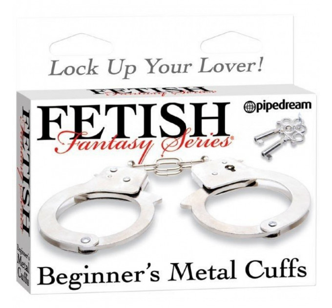 Металлические наручники Fetish Fantasy для новичков