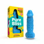 Мило член на присосці Pure Bliss BIG блакитне, 18 см