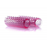 Насадка на палець подвійна Wonderful Fingers Pink