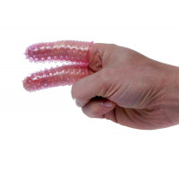 Насадка на палець подвійна Wonderful Fingers Pink