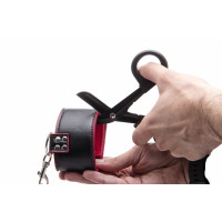 Ножиці для бондажу Bondage Safety Scissor чорного кольору 17.7 см