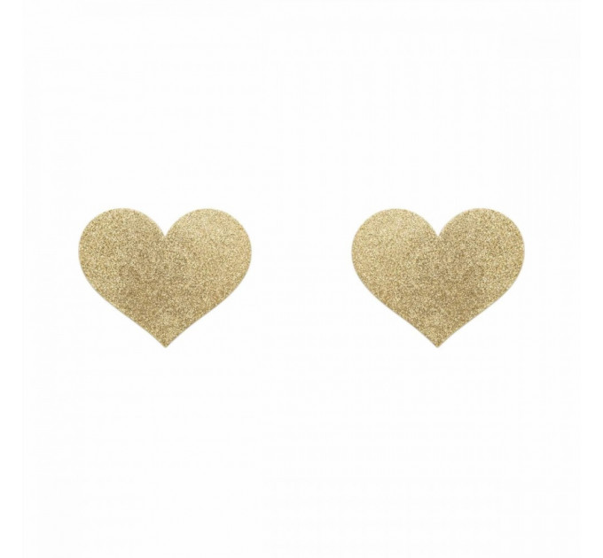 Пестиси у вигляді сердець Bijoux Indiscrets, золотисті