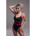 Портупея сексуальная One Size K36 Candy Hero, экокожа, красная