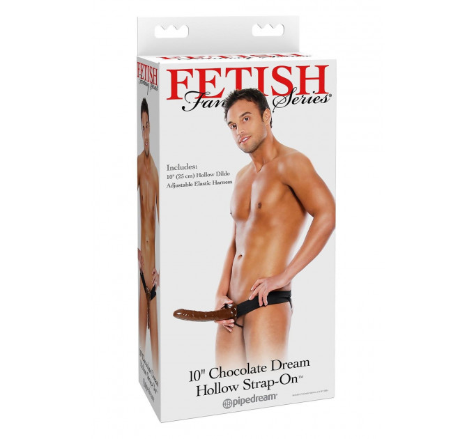 Страпон пустотілий Pipedream Fetish Fantasy Series мулат