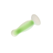 Светящаяся анальная пробка Dream Toys RADIANT SOFT SILICONE GLOW IN THE DARK PLUG SMALL GREEN