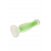 Светящаяся анальная пробка Dream Toys RADIANT SOFT SILICONE GLOW IN THE DARK PLUG SMALL GREEN