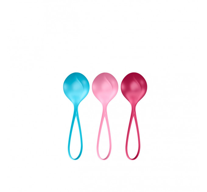 Набор одинарных вагинальных шариков Satisfyer Strengthening Balls set of 3