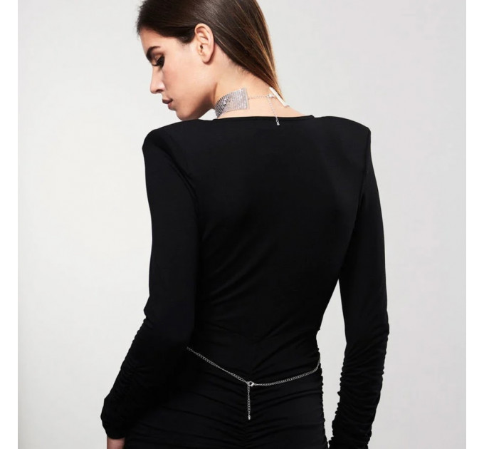 Украшение Bijoux Indiscrets Desir Metallique Collar - Silver