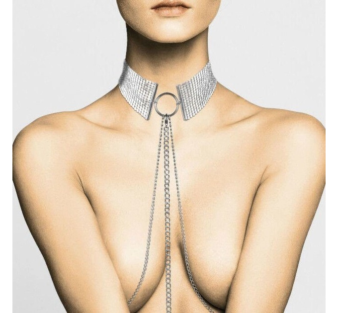 Украшение Bijoux Indiscrets Desir Metallique Collar - Silver