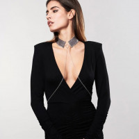 Прикраса Bijoux Indiscrets Desir Metallique Collar - Silver