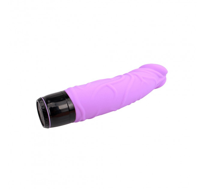 Вибратор силиконовый Chisa M-Mello Thick Realistic, фиолетовый