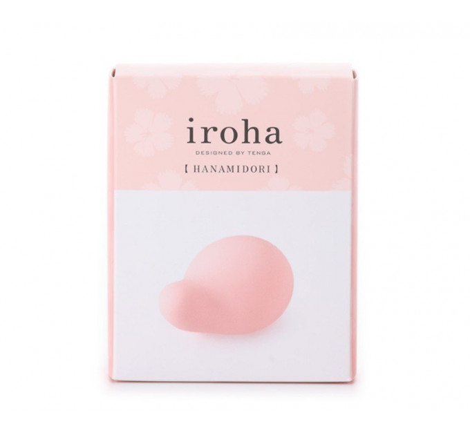 Вибратор для клитора Iroha Midori, медицинский силикон, розовый