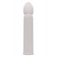 Вібратор Dream Toys Nude Aulora для точки G, сірий