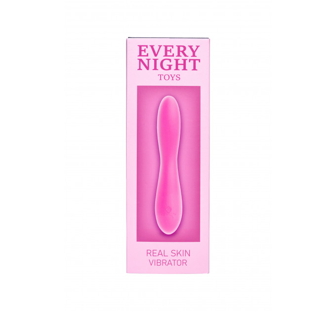 Вібратор Every Night Toys для точки G, рожевий