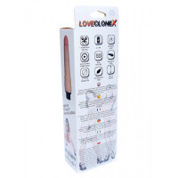 Вібратор реалістичний кібершкіра LOVECLONEX PLUTON