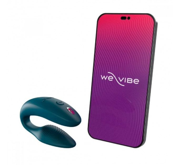 Инновационный смарт вибратор We Vibe Sync 2 Velvet Green для пары, зеленый
