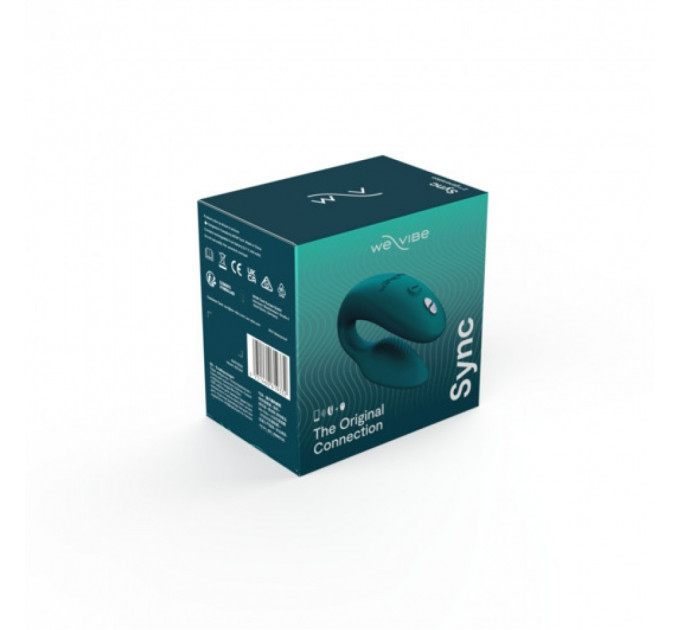 Инновационный смарт вибратор We Vibe Sync 2 Velvet Green для пары, зеленый