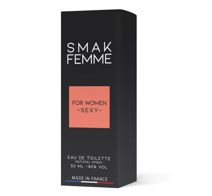 Духи женские с феромонами SMAK FOR WOMEN, 50 мл