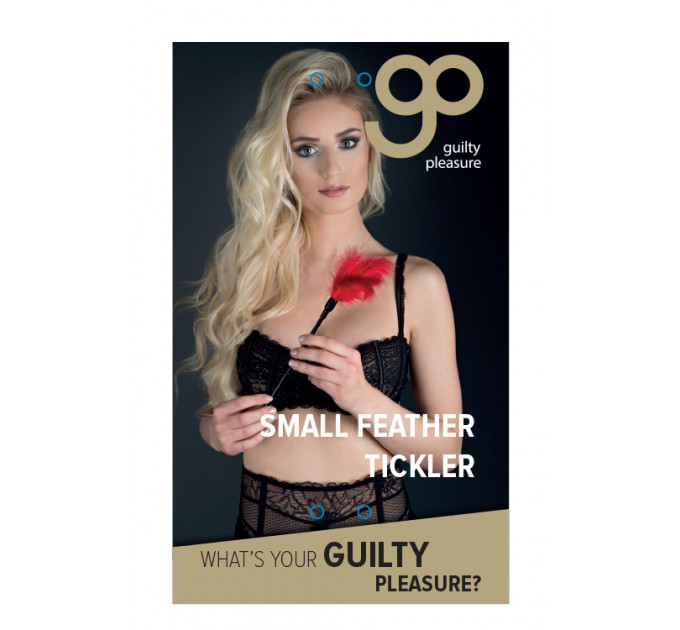 Стек с перьями GP SMALL FEATHER TICKLER RED