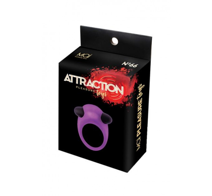 Ерекційне віброкільце MAI No.66 VIBRATING RING PURPLE