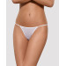 Трусики Obsessive Luiza thong white L/XL