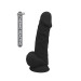 Фаллоимитатор Термоактивный REAL LOVE 8.5 , Black