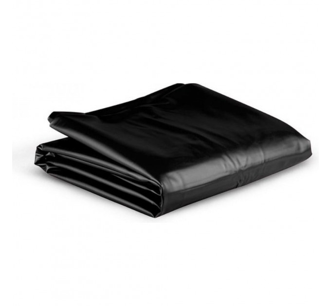 Простыня полиуретановая Vinyl Sheet черная, 200*231