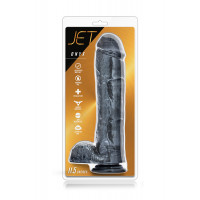 Фалоімітатор JET ONYX CARBON METALLIC BLACK