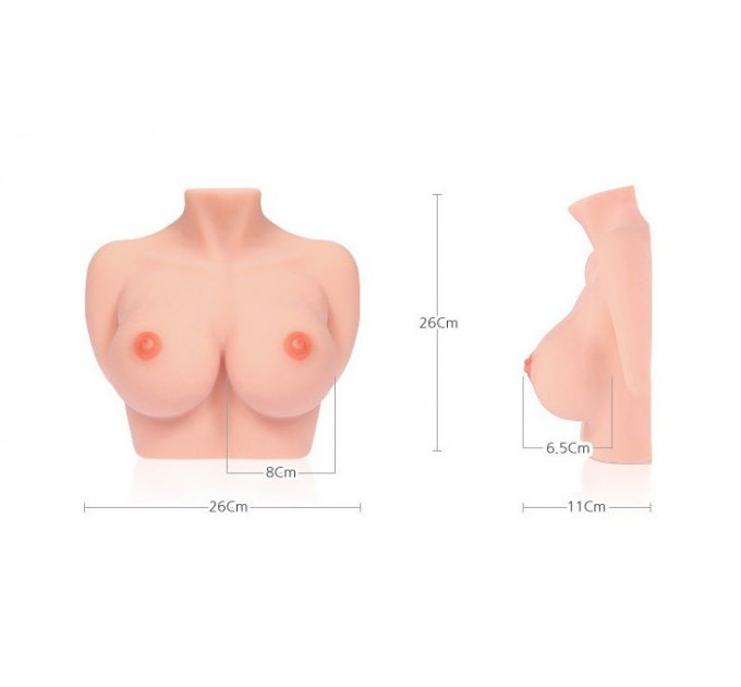 Мастурбатор-грудь Kokos Bouncing Titties C cup