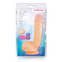 T330718 фалоімітатор з подвійною щільністю au NATUREL ANTHONY BEIGE