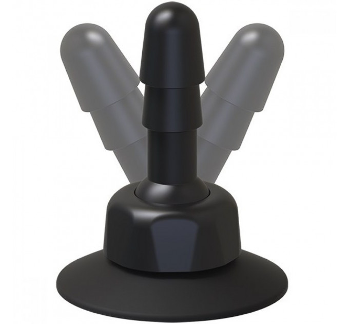 Адаптер Vac-U-Lock із шарніром Doc Johnson Swivel Suction Cup Plug