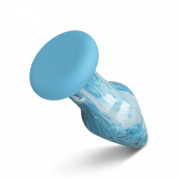 Анальная пробка Gildo - Ocean Curl Glass Butt plug