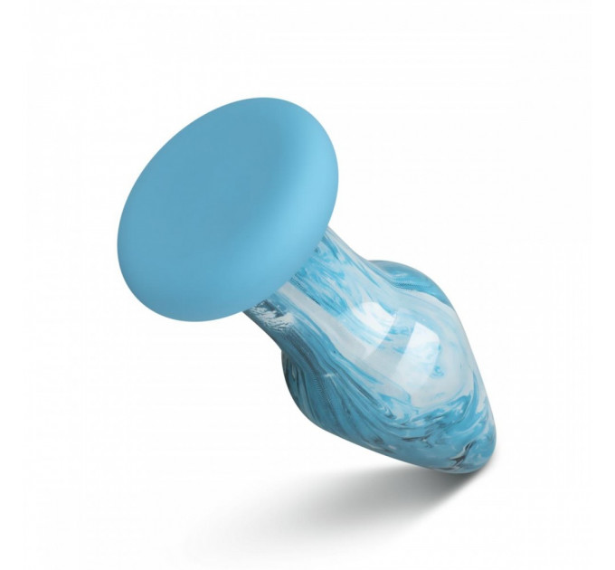Анальна пробка Gildo - Ocean Curl Glass Butt plug