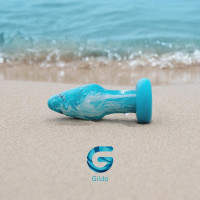 Анальная пробка Gildo - Ocean Curl Glass Butt plug