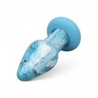 Анальная пробка Gildo - Ocean Curl Glass Butt plug