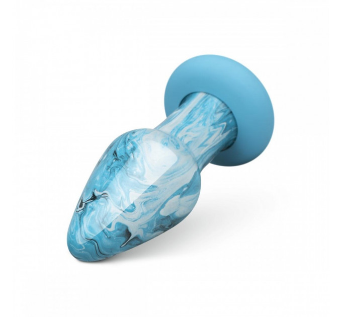 Анальна пробка Gildo - Ocean Curl Glass Butt plug