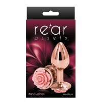 Анальний плаг NS Novelties REAR ASSETS ROSE SMALL PINK