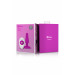 Анальна пробка з вібрацією b-Vibe Novice Plug Fuchsia, рожева