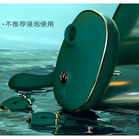 Анальний плаг з вібрацією Qingnan No.8 Mini Vibrating Anal Beads Green