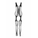 Бодистокинг с открытым доступом BS072 black