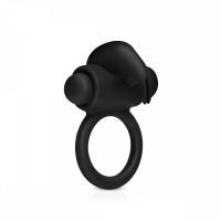 Ерекційне кільце з вібрацією Easy Toys Bunny Vibe Ring Black