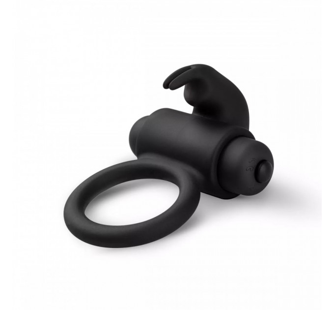 Ерекційне кільце з вібрацією Easy Toys Bunny Vibe Ring Black