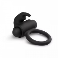 Ерекційне кільце з вібрацією Easy Toys Bunny Vibe Ring Black