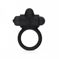 Ерекційне кільце з вібрацією Easy Toys Bunny Vibe Ring Black