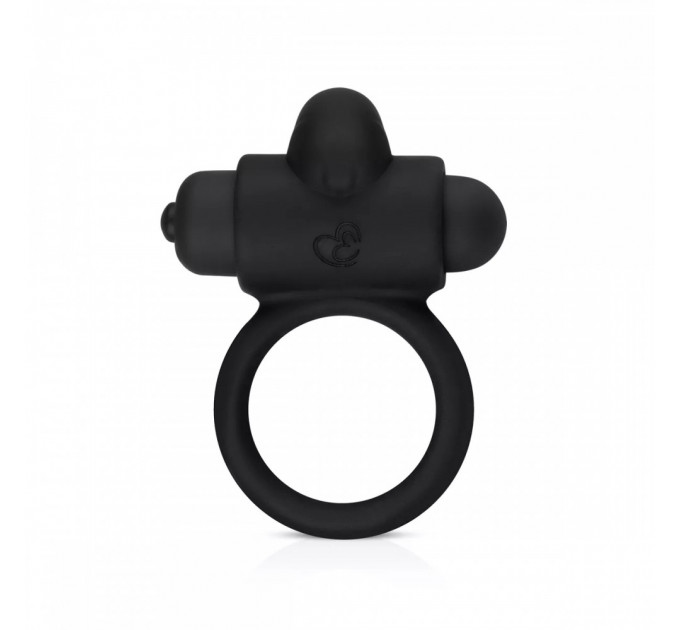 Ерекційне кільце з вібрацією Easy Toys Bunny Vibe Ring Black