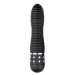 Вибратор ребристый Love Diamond Vibrator черный, 11.4 см